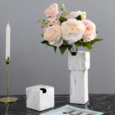 Vasi da fiori in ceramica semplici e moderni per la decorazione domestica